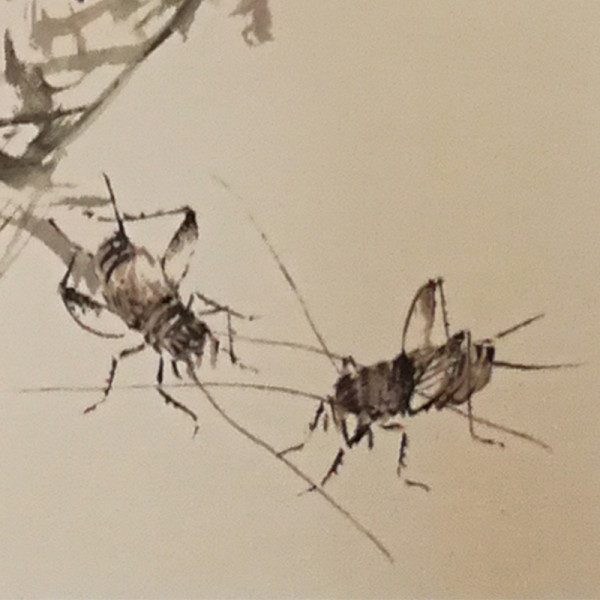 立秋蟋蟀鸣 局部图