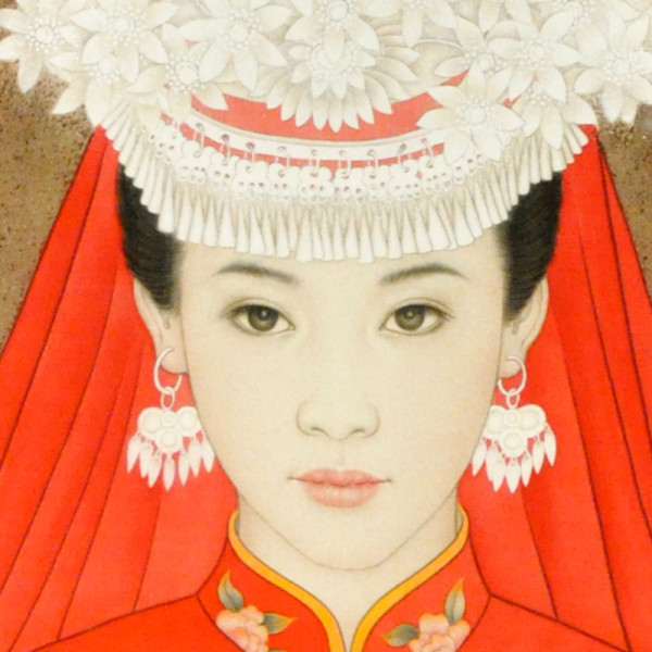 中国红系列·新嫁娘  局部图