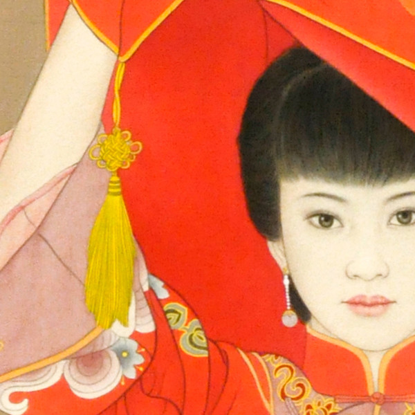 中国红系列·新娘 局部图