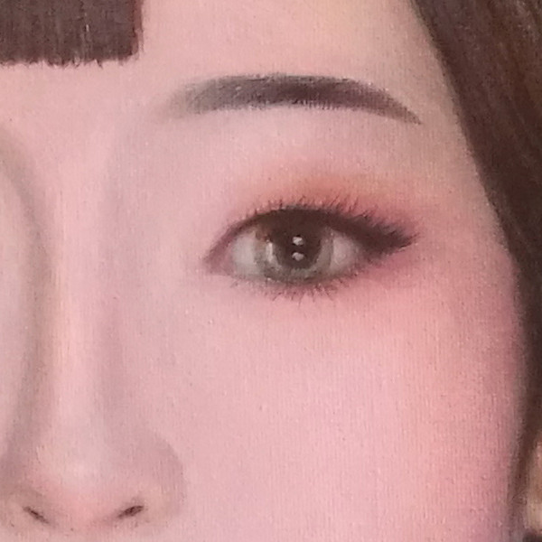 淡妆浓抹总相宜 局部图