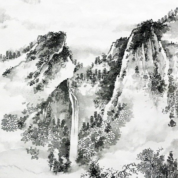缠山叠嶂 局部图
