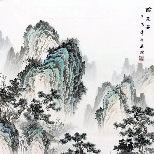 访友图 局部图