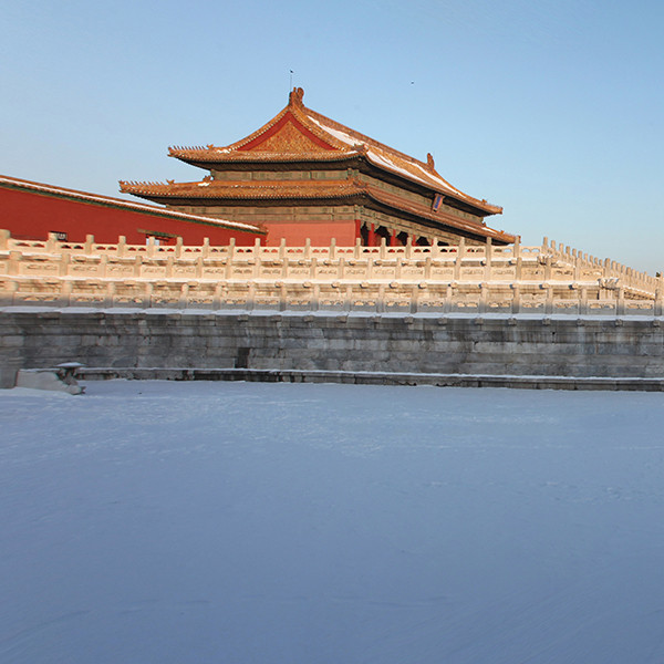 北京故宫三大殿 局部图