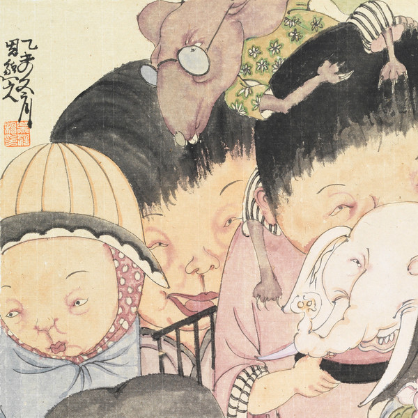 吹泡泡 局部图