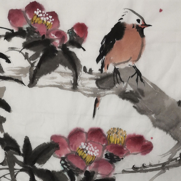 花鸟2 局部图