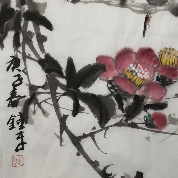 花鸟2 局部图