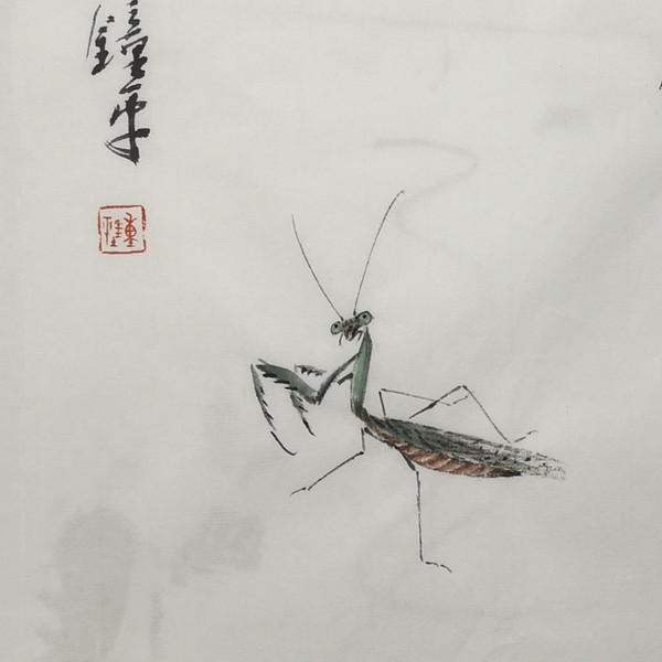 清秋 局部图
