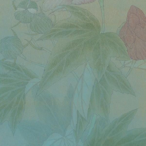 十二花神之十月芙蓉  局部图