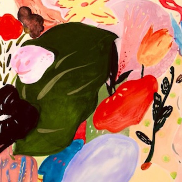 Lush flowers 1 局部图