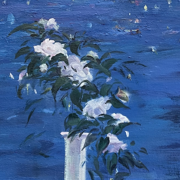 大海与花瓶 局部图