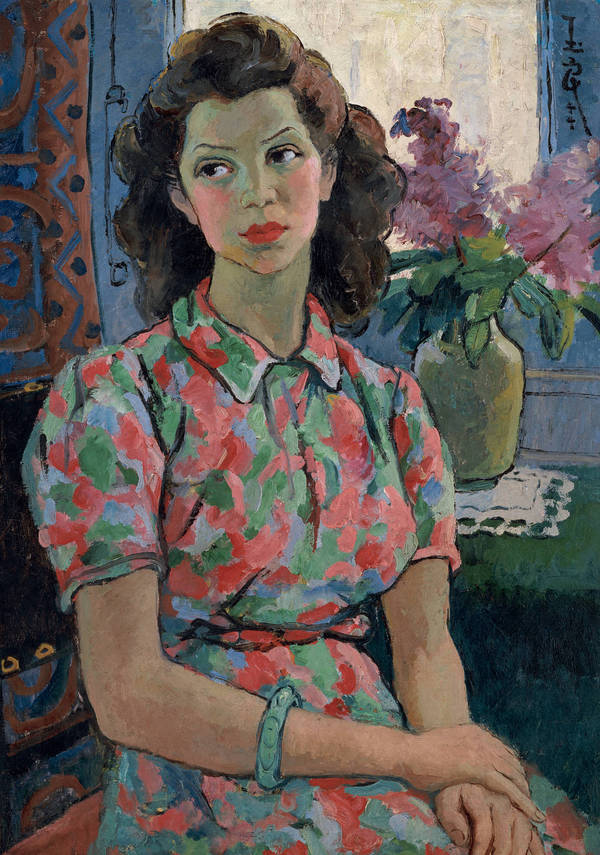 花衣女子