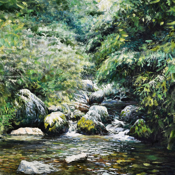 山涧清潭