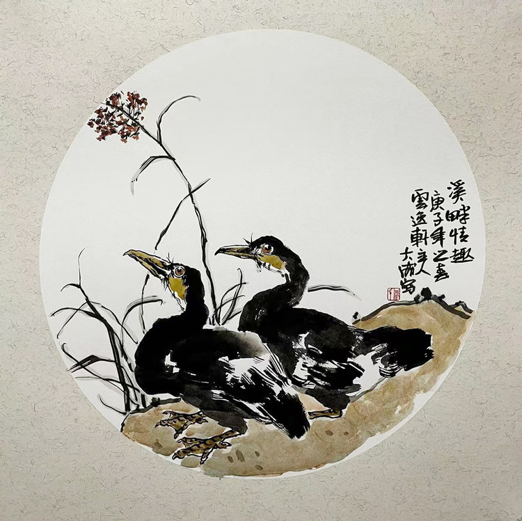 壬寅春序花鸟系列4