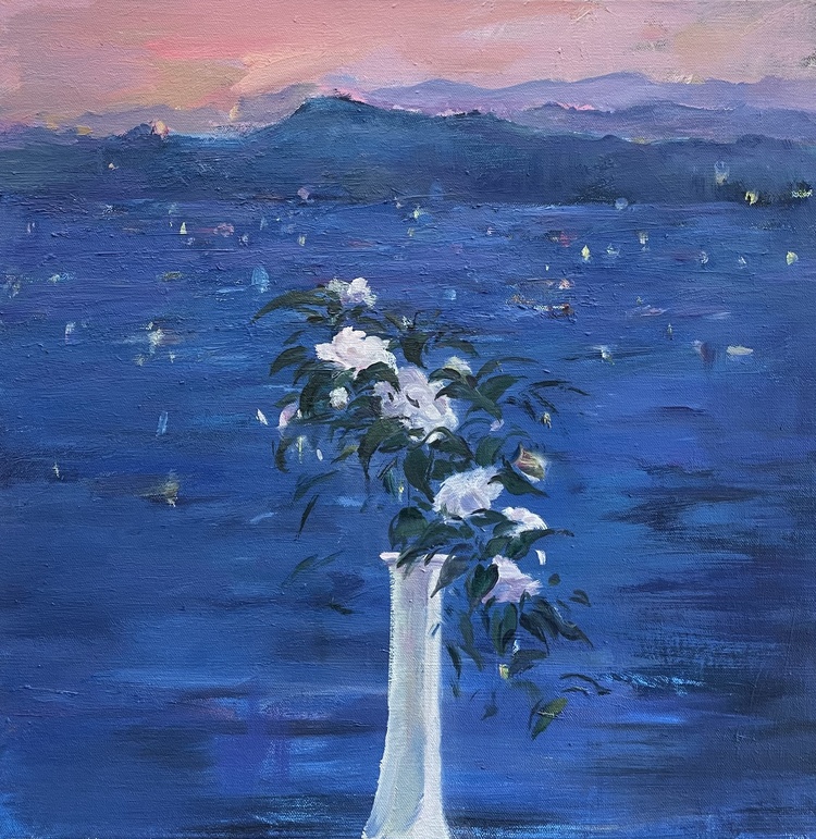 大海与花瓶